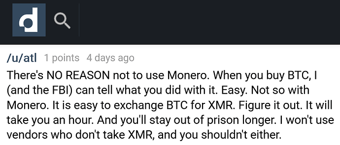 no-reason-not-to-use-monero-dread