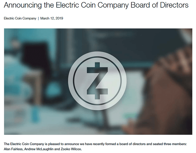zcash-board-of-directors