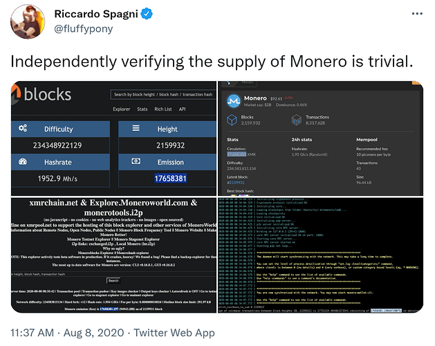 monero-supply-verification